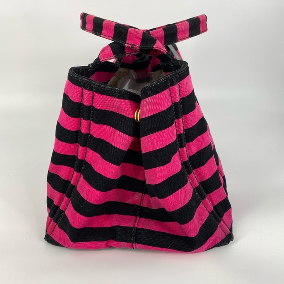 Prada Canapa Righe Stripped tote - Picture 6 of 13